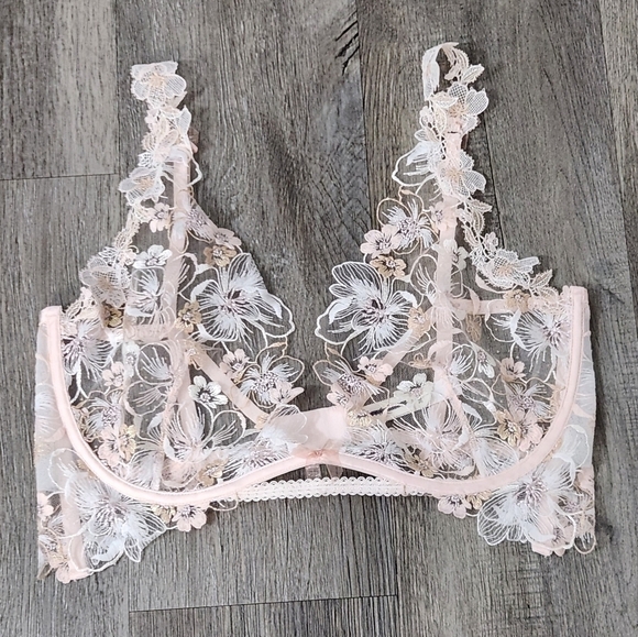 New!For Love and Lemons  Mae Underwire Bra - Picture 4 of 9